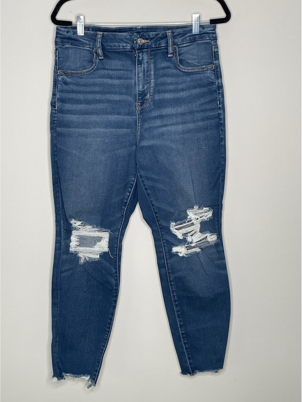 American Eagle Super High-Rise Curvy Jegging Size 14 Short Denim Jeans